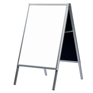 Kundenstopper Whiteboard Schreibfläche 60x80cm